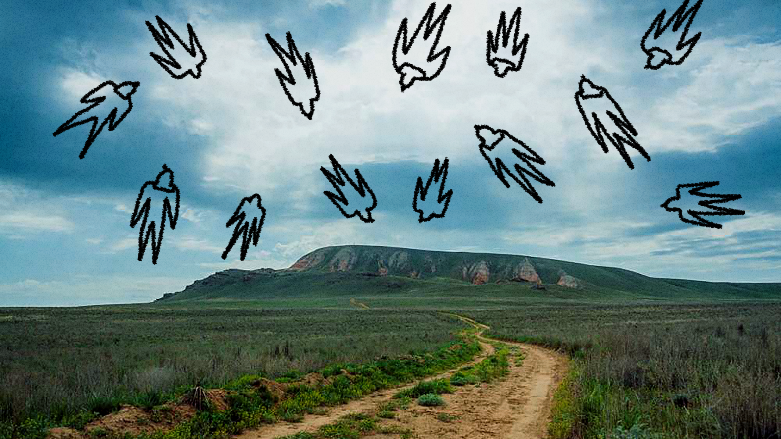 Гора Богдо, священная для астраханских калмыков