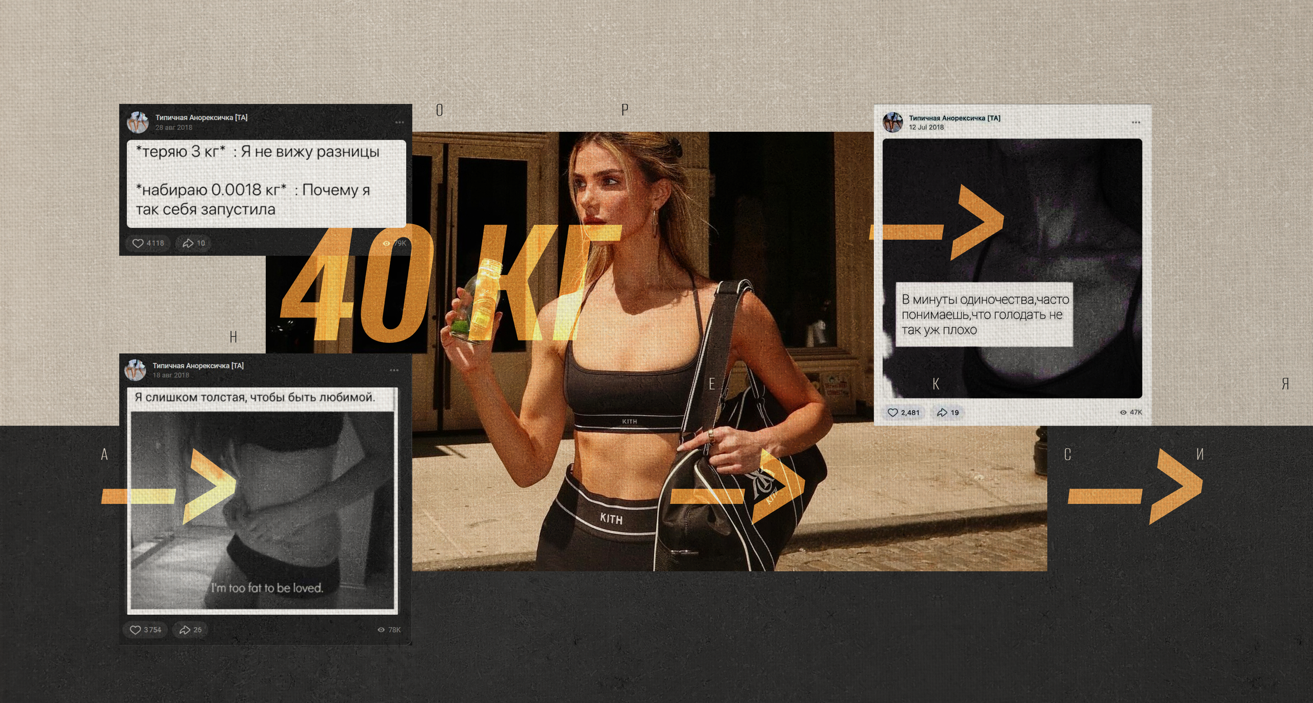 Изображение-«Типичная анорексичка» вернулась?